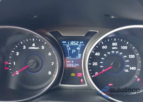 2012 Hyundai Veloster Base W/Black from USA, damaged, VIN KMHTC6ADXCU050938